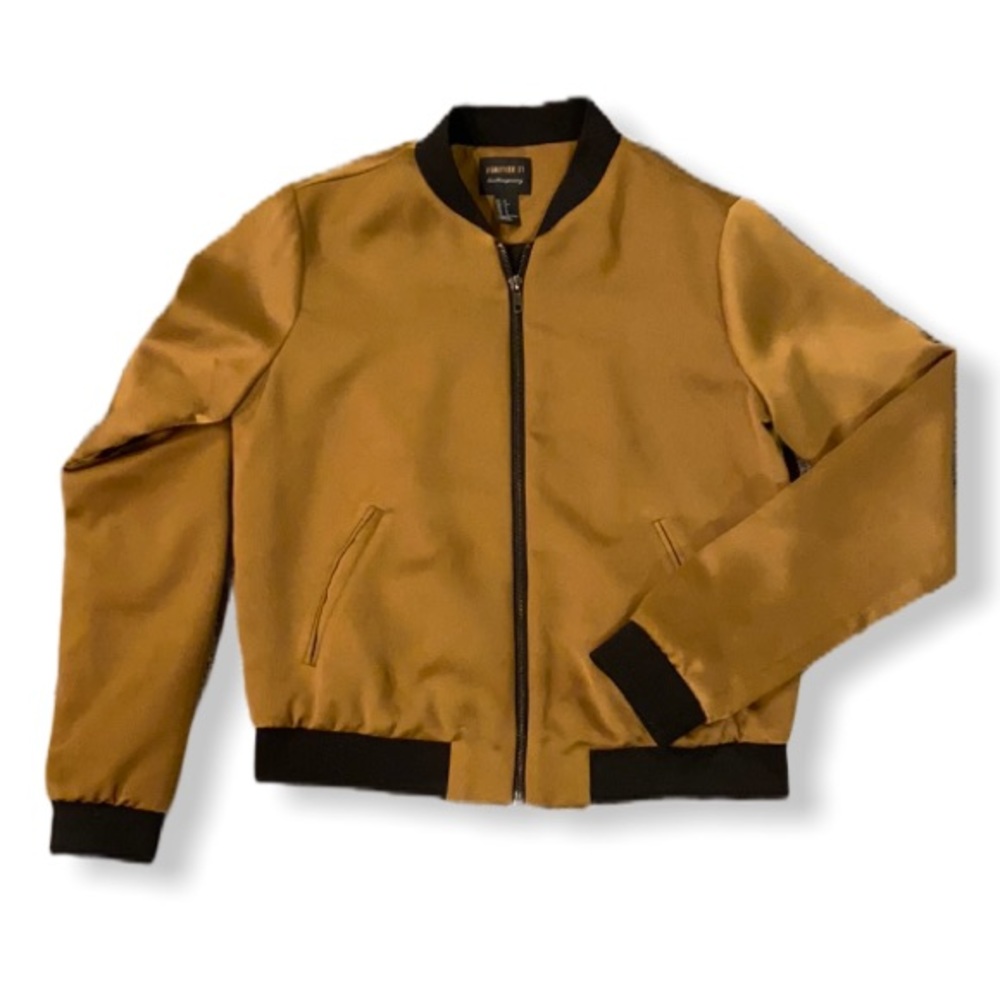 Satin Bomber Jacket
